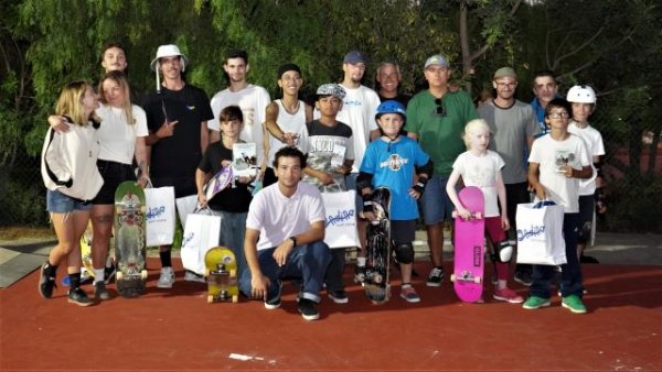 Gran participación en el I Campeonato de Skate en Santa María de Guía