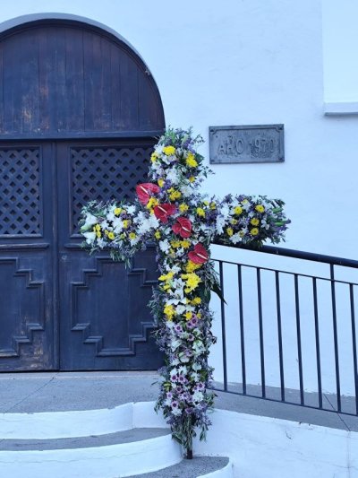 La Aldea de San Nicol&aacute;s celebra el D&iacute;a de la Cruz con implicaci&oacute;n vecinal y embellecimiento de distintos espacios del municipio