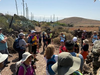 AIDER Gran Canaria, ACBC y Turc&oacute;n visitan el Campo de Volcanes de Rosiana y conocen la propuesta de espacio protegido para dicho lugar