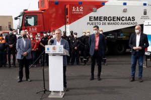 Torres: “Acabada la erupción, ya podemos planear todas las acciones definitivas para la reconstrucción”