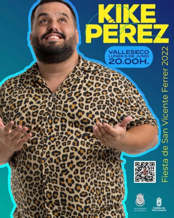 Valleseco: El humorista Kike Pérez cierra las Fiestas del Huevo Duro