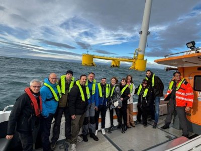Canarias refuerza su apuesta por la energía eólica marina en una misión institucional en Escocia