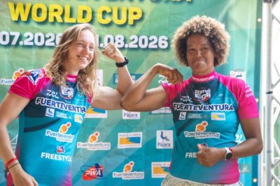 Windsurf: Offringa y Huvermann se citan en la final femenina del Freestyle en Sotavento
