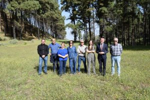 G&aacute;ldar: El Ayuntamiento toma posesi&oacute;n formal del Pinar de La Herradura, terreno para un &aacute;rea recreativa