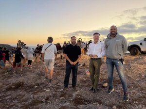 Concluye en G&aacute;ldar el rodaje de la superproducci&oacute;n internacional 'El &uacute;ltimo druida', protagonizada por Russell Crowe