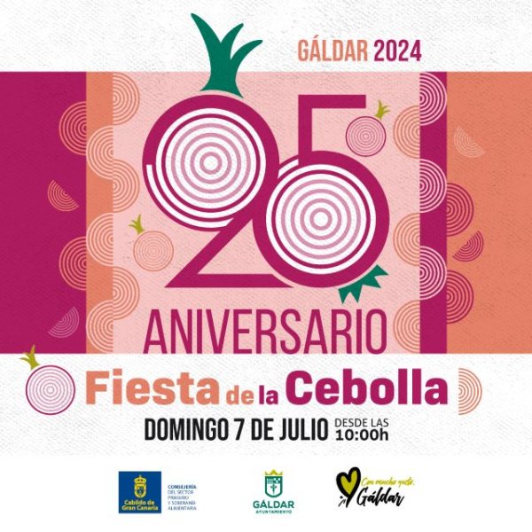 Gáldar: Piso Firme está de aniversario este domingo con la XXV Fiesta de la Cebolla