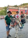Teror: Este s&aacute;bado tuvo lugar la Bajada con burros hasta la Fuente Agria en las fiestas en El Hoyo