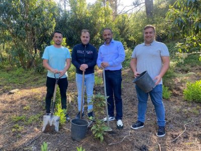 La Villa de Moya colabora con el Rally Islas Canarias y Fred Olsen Express para mitigar su huella ecológica