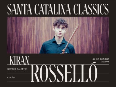 Santa Catalina Classics acoge a la promesa musical Kiran Rosell&oacute;