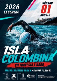 La Gomera: Valle Gran Rey acoge este s&aacute;bado la VII Traves&iacute;a a Nado Isla Colombina