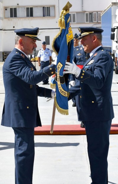 El Coronel Juan José Ruiz Centeno toma posesión como nuevo Jefe de la Agrupación del cuartel General del Macan