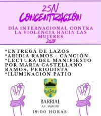 Gáldar: Barrial reafirma su compromiso con la igualdad en su primer acto institucional del 25N