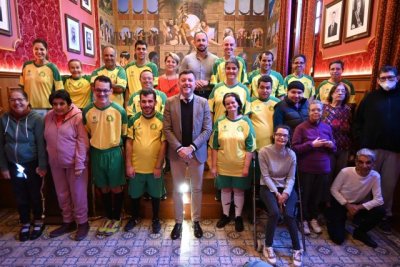 Usuarios del Centro Ocupacional aumentan sus actividades con un entrenamiento semanal de f&uacute;tbol sala