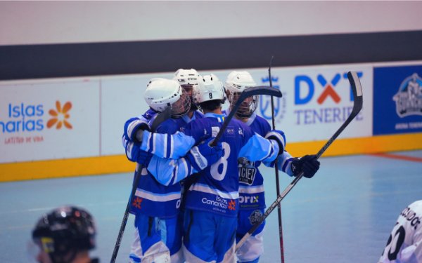 Hockey Línea: El Arona Tenerife Guanches vence a Palma en el último segundo para certificar su permanencia en Liga Élite