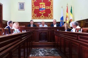 El vicepresidente del Gobierno de Canarias Manuel Domínguez visitó Teror