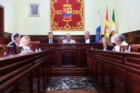 El vicepresidente del Gobierno de Canarias Manuel Domínguez visitó Teror