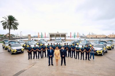 La Polic&iacute;a Portuaria adquiere 18 nuevos veh&iacute;culos, la mayor flota de su historia