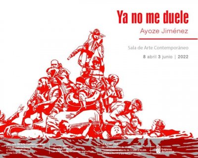 Ayoze Jiménez interviene el espacio expositivo de la SAC con su propuesta ‘Ya no me duele’