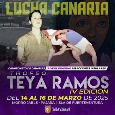 Morro Jable acoger&aacute; la IV Edici&oacute;n del Trofeo Teya Ramos de Lucha Canaria Femenina Juvenil