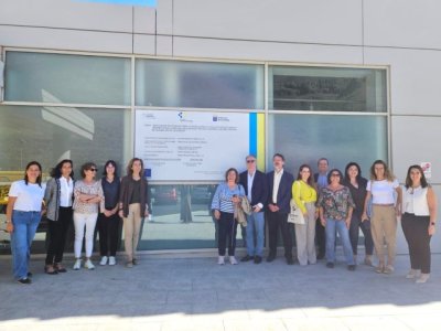 T&eacute;cnicos de FEDER visitan dos proyectos financiados en el Hospital General de La Gomera