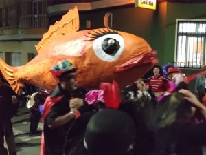 G&aacute;ldar: Finaliza el carnaval de Barrial