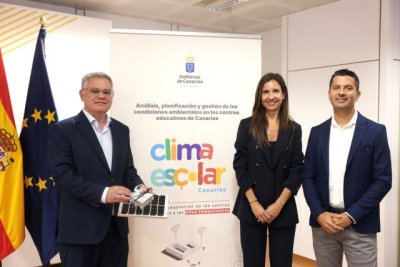 Canarias, primera comunidad autónoma en monitorizar sus centros educativos para actuar ante las altas temperaturas