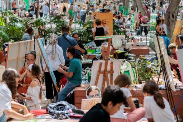 En directo y a contrarreloj: la Zona Mesa y L&oacute;pez se rinde al arte en vivo