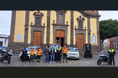 El Ayuntamiento de Gu&iacute;a de Gran Canaria incorpora nuevos veh&iacute;culos al parque m&oacute;vil municipal