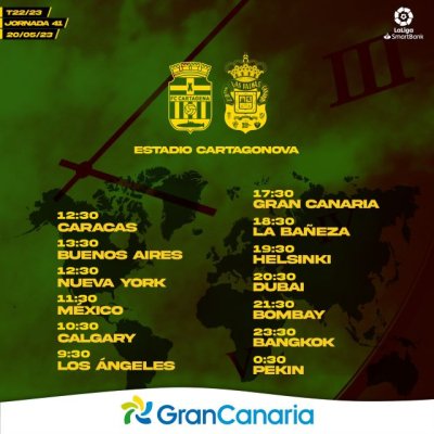 Radio Faro del Noroeste retransmite hoy s&aacute;bado, a las 17.30 horas: FC Cartagena - UD Las Palmas