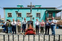 G&aacute;ldar: La Bajada de la Virgen de la Vega llena el casco de m&uacute;sica, fe y emoci&oacute;n