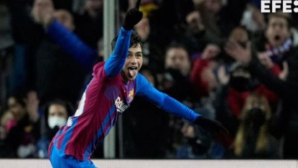 Pedri, de la UD Las Palmas a icono de las campañas publicitarias del Barça