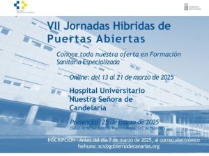 El Hospital La Candelaria organiza unas jornadas para captar talento entre futuros especialistas sanitarios