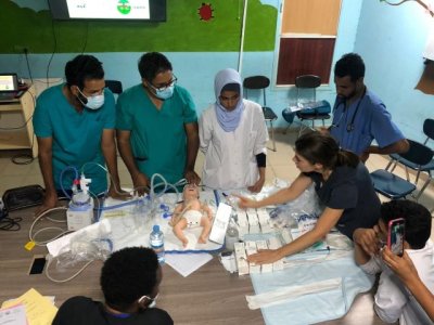 Pediatras del Hospital Materno Infantil imparten formaci&oacute;n a profesionales de Mauritania