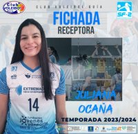 Juliana Oca&ntilde;a nueva incorporaci&oacute;n del Club Deportivo Voleibol Gu&iacute;a