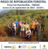 El jueves 21 de septiembre se har&aacute; una Acci&oacute;n Medioambiental en Firgas, con un riego de apoyo a las reforestaciones en Las Huertecillas