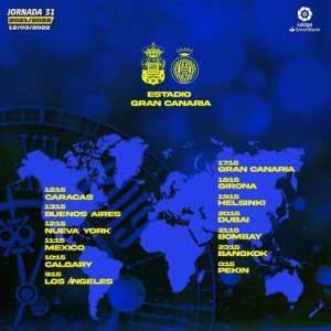 Radio Faro del Noroeste retransmite hoy a las 17.15 horas: UD Las Palmas - Girona FC