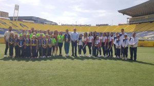 Francisco Castellano agasaja a los clubes de gimnasia de Gran Canaria tras sus participaciones en los campeonatos de España