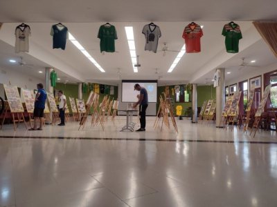 Inaugurada la Exposici&oacute;n &ldquo;50 a&ntilde;os de una pasi&oacute;n en G&aacute;ldar: El Balonmano&rdquo;