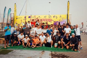 Maximilian Maeder y Ellie Aldridge, campeones de la Fuerteventura KiteFoil International Open Cup