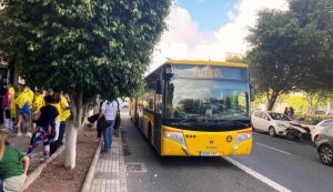 Guaguas Municipales activa un dispositivo especial de transporte público con Siete Palmas para el partido de la Unión Deportiva y el concierto de Quevedo