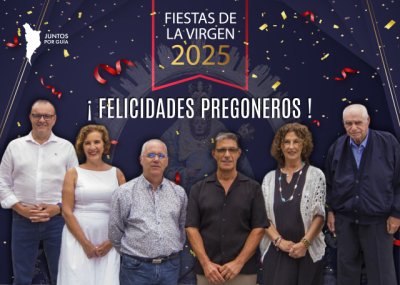 Guía: &#039;Juntos Por Guía&#039; felicita a los trabajadores municipales elegidos como pregoneros de las Fiestas de La Virgen 2025