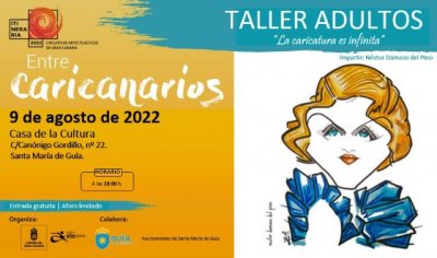 Guía: Últimas plazas para el taller de caricaturas que se celebra mañana martes en la Casa de la Cultura
