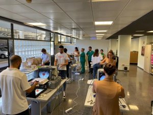 El Hospital Dr. Negrín organiza un curso formativo sobre el aprendizaje integral en técnicas de laparascopia