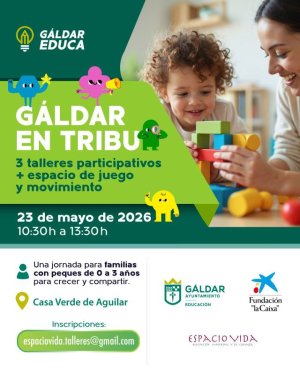 La Casa Verde de Aguilar acoge 'G&aacute;ldar en Tribu', un encuentro para familias con ni&ntilde;os y ni&ntilde;as de 0 a 3 a&ntilde;os