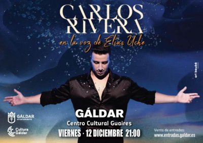 Gáldar: Elías Uche canta a Carlos Rivera el 12 de diciembre en el Centro Cultural Guaires