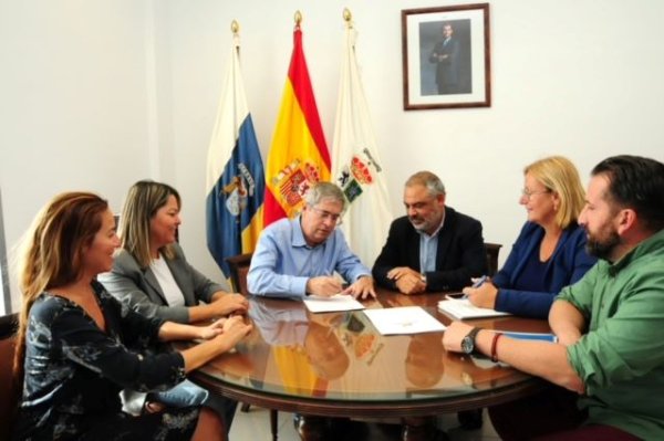 San Bartolomé de Tirajana y Foresta acuerdan un plan de empleo verde para 24 desempleados