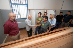 La reinserción social llega al Salto del Negro en un bote de vela latina