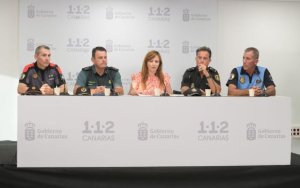 El Gobierno de Canarias valora el excelente trabajo de las fuerzas y cuerpos de seguridad