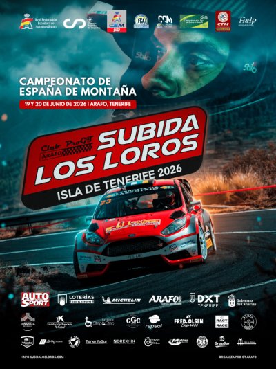 Automovilismo: La XXI Subida Los Loros &ndash; Isla de Tenerife concreta importantes colaboraciones