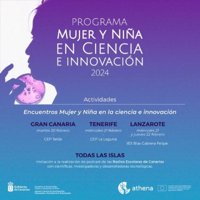 El Programa de la Direcci&oacute;n General de la ACIISI organiza los &lsquo;Encuentros Mujer y Ni&ntilde;a en la Ciencia e Innovaci&oacute;n&rsquo;